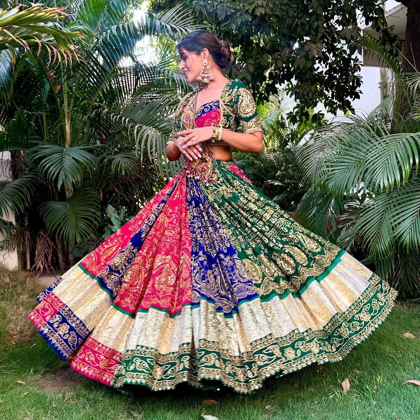 Rozy Royal Gujarati Vibes – Navratri Garba Look