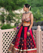 Morbani Multicolor Traditional Gujarati Chaniya Choli