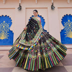 Vani Navratri Special Royal Mirror Work Choli