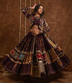 Ghoomar Gujarati Kutchi Floral Hand Embroidery Choli