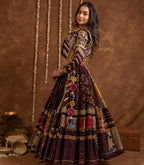 Ghoomar Gujarati Kutchi Floral Hand Embroidery Choli