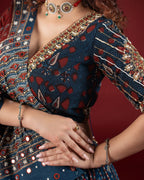 Kalki Gamthi Style, Navratri Vibes Choli