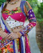 Mira Navratri Special Gujarati Kutchi Embroidered Choli