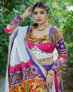 Mira Navratri Special Gujarati Kutchi Embroidered Choli