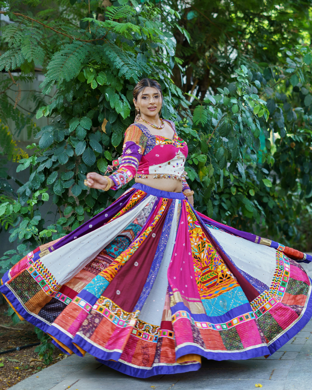 Mira Navratri Special Gujarati Kutchi Embroidered Choli