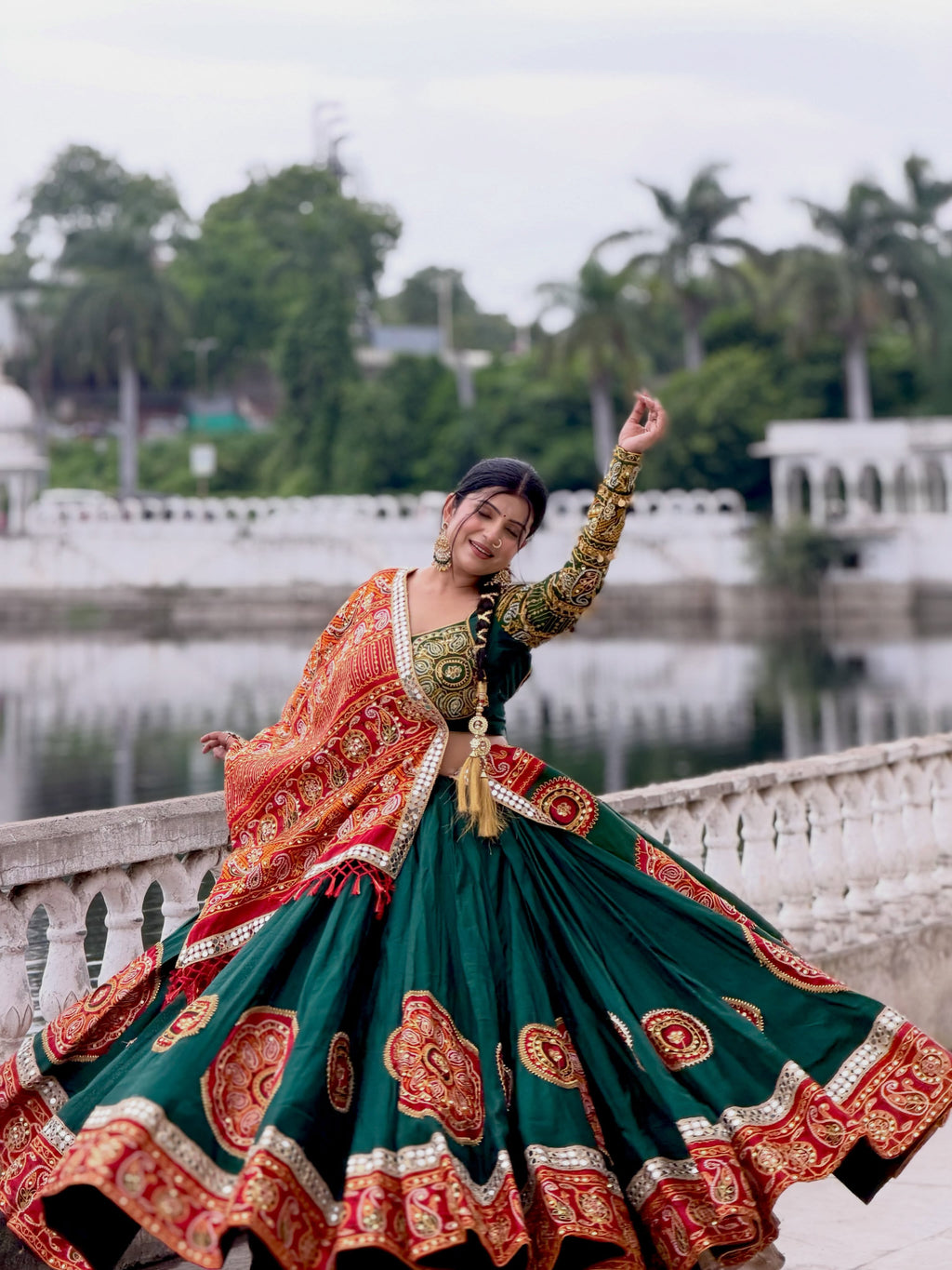 Hasita Ghaghra & Grace Navratri Naaz Choli