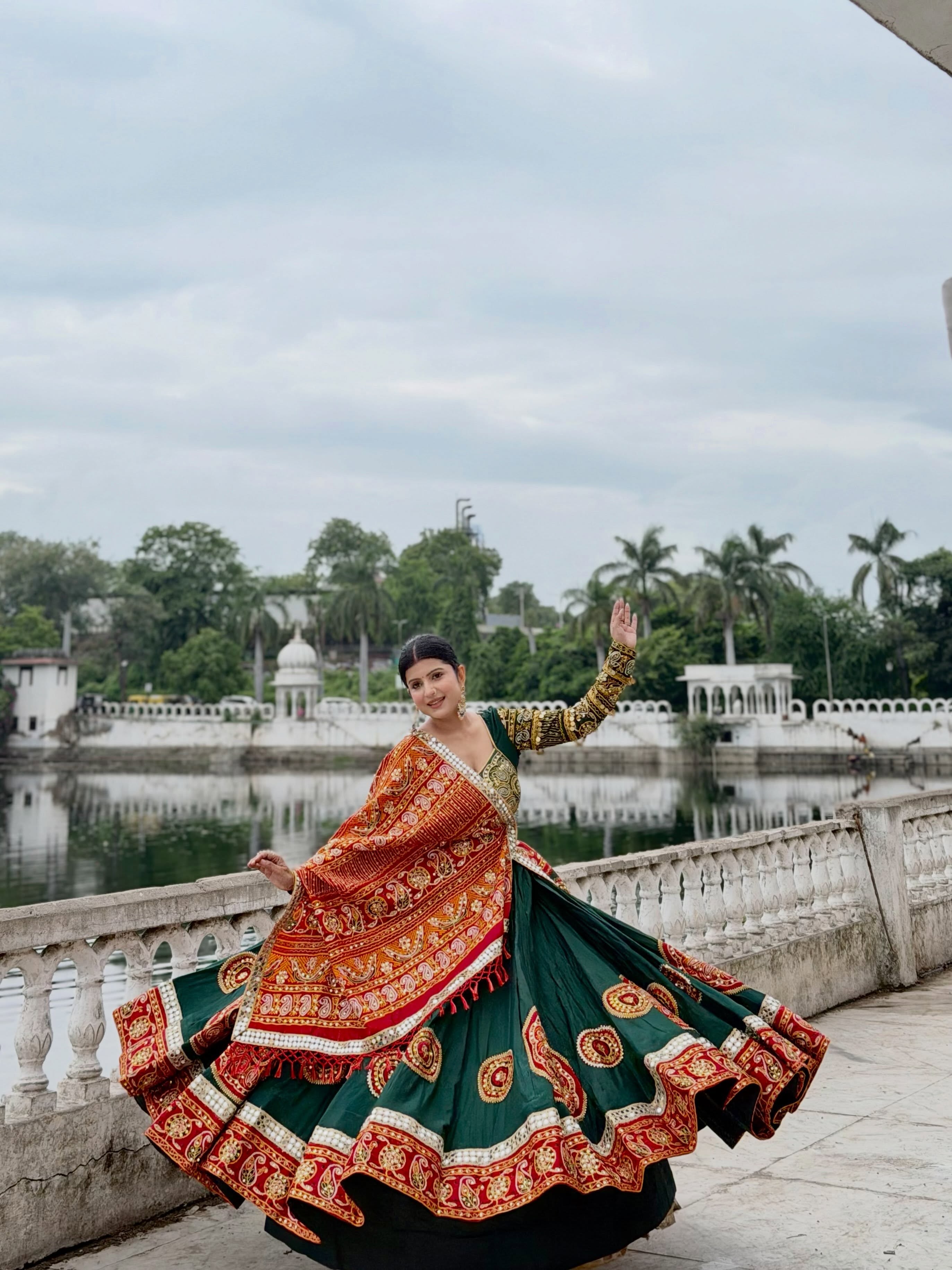Hasita Ghaghra & Grace Navratri Naaz Choli
