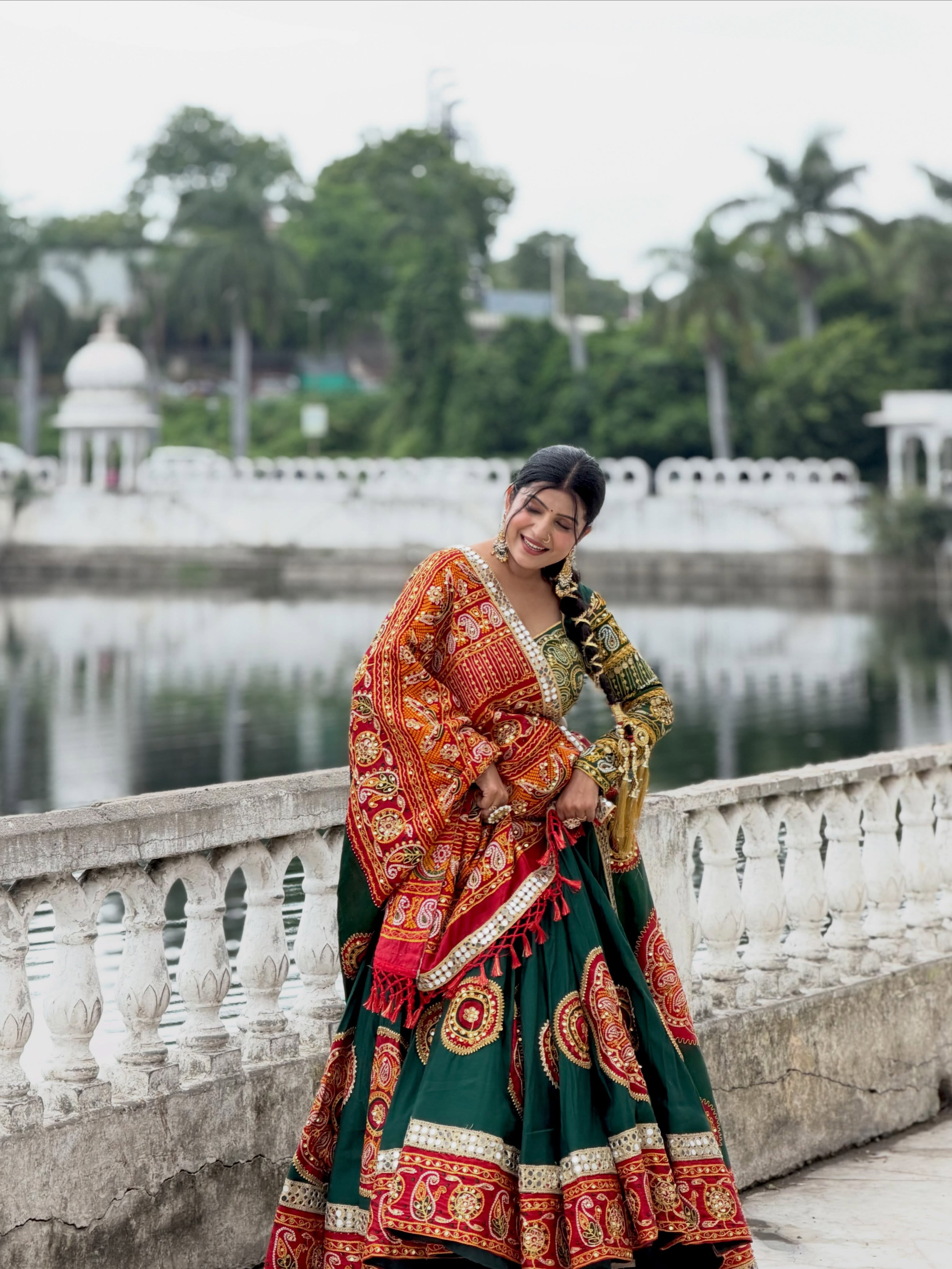 Hasita Ghaghra & Grace Navratri Naaz Choli
