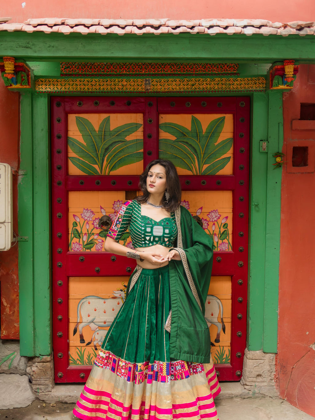 Girza  Festive Soul, Gujarati Heart Choli