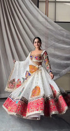 Gullzar Mirror Work Navratri Special  Chaniya Choli