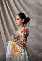 Gullzar Mirror Work Navratri Special  Chaniya Choli