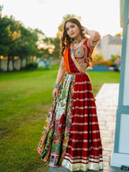 Prisha Garba nights and Gujarati tradition