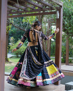Mitva Bold in Black Navratri  Gamthi  Choli