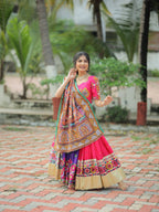 Zuli Festive Twirl in My Navratri Lehenga