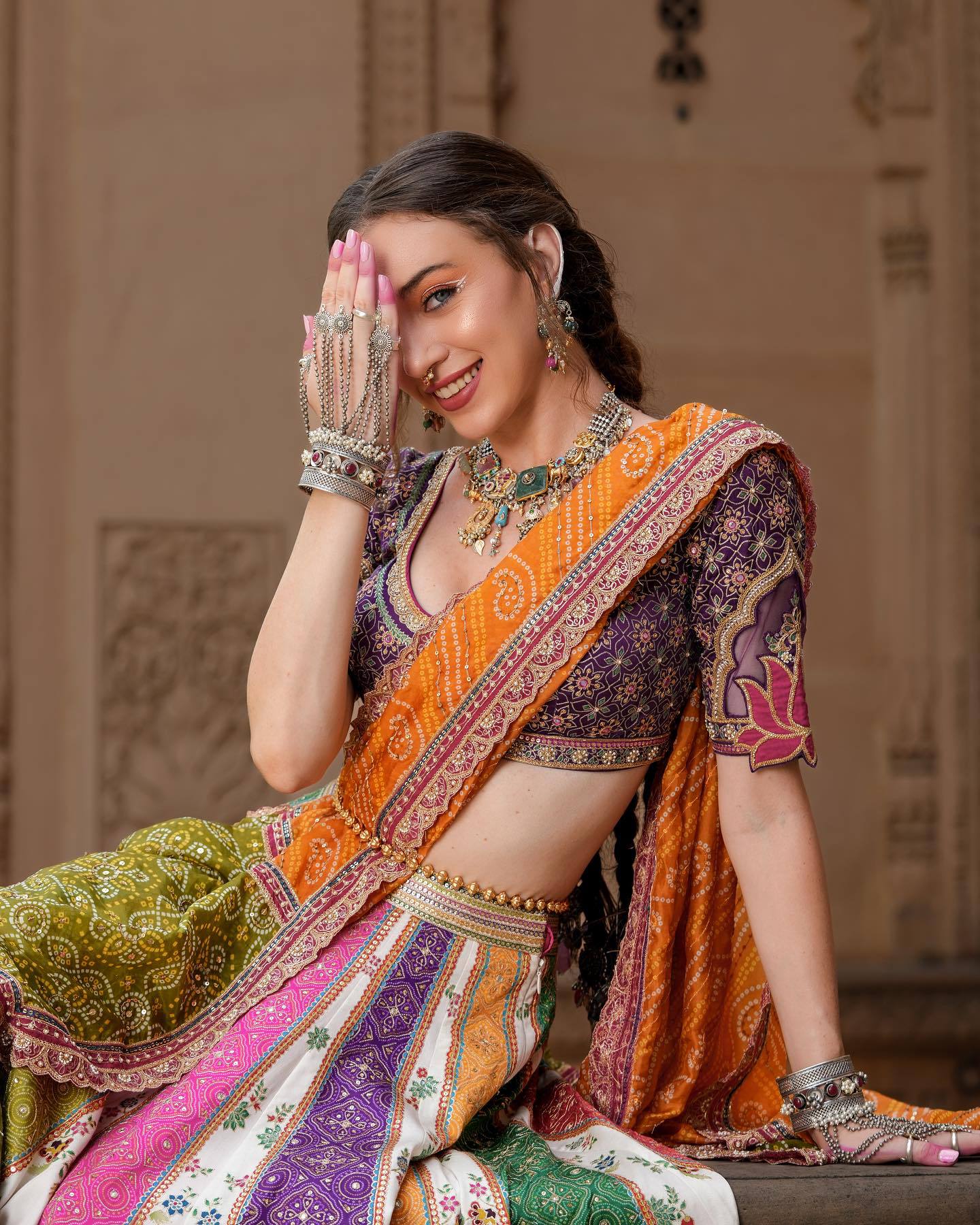 Kavya Rajwadi RangRaas  Navratri Special Choli