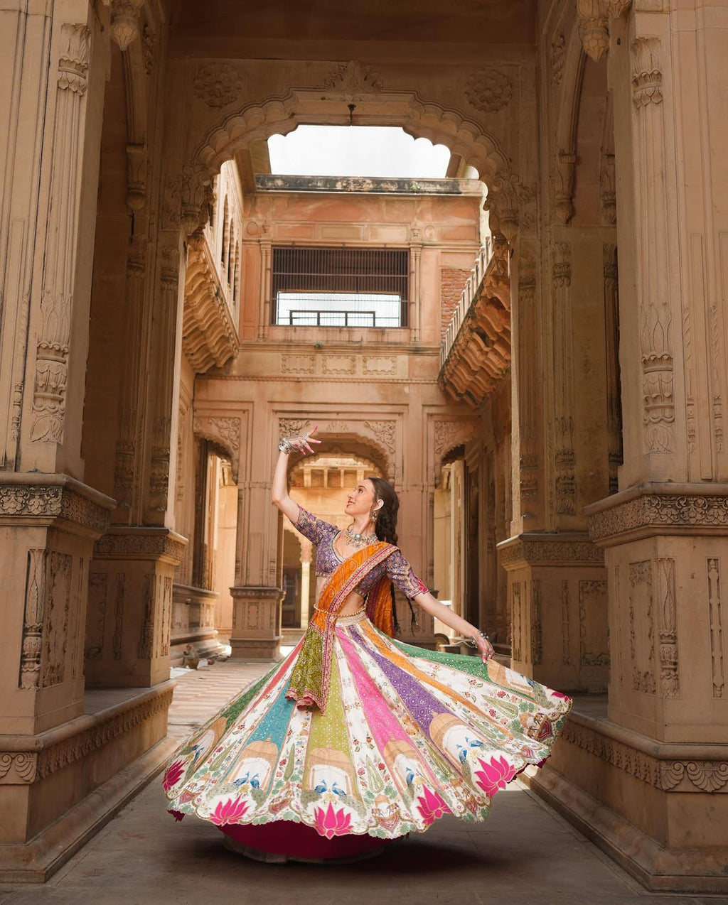 Kavya Rajwadi RangRaas  Navratri Special Choli