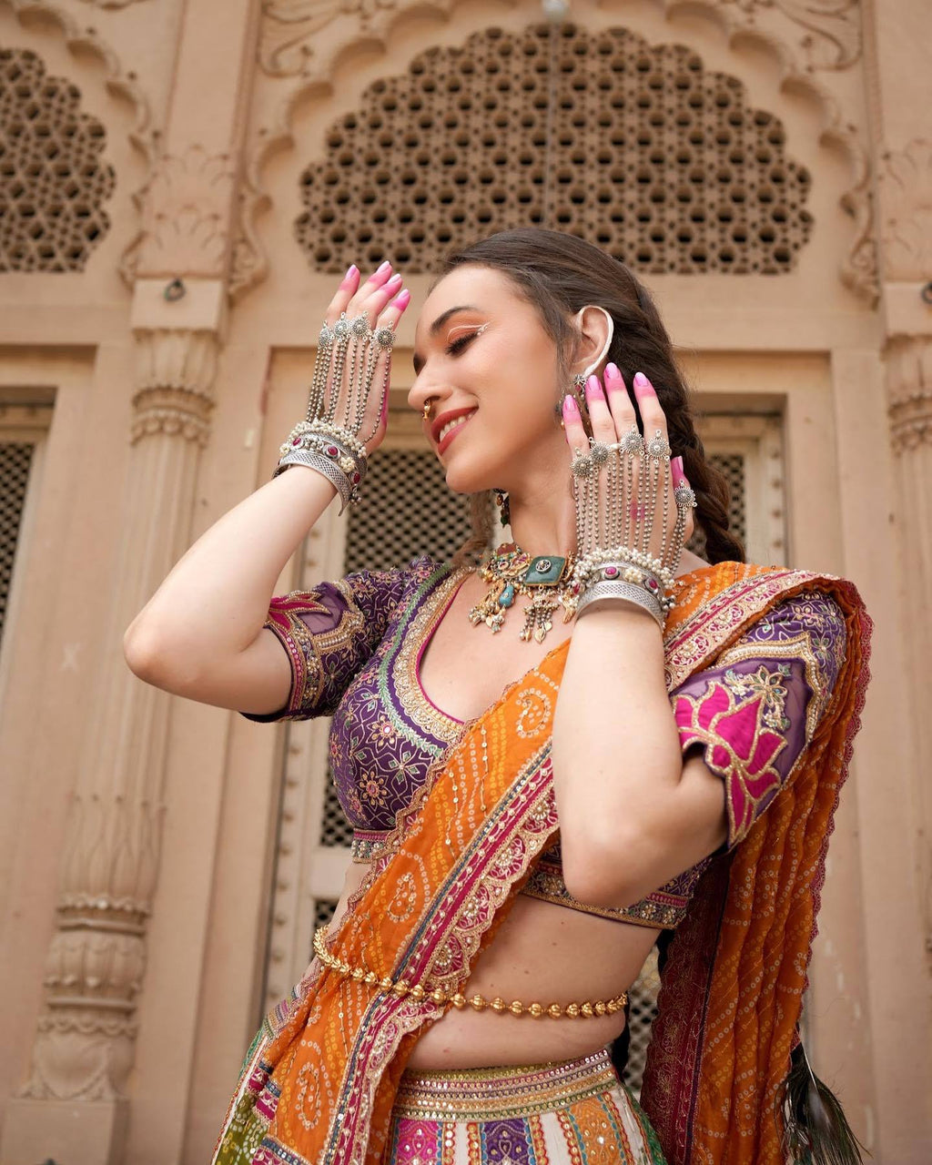 Kavya Rajwadi RangRaas  Navratri Special Choli