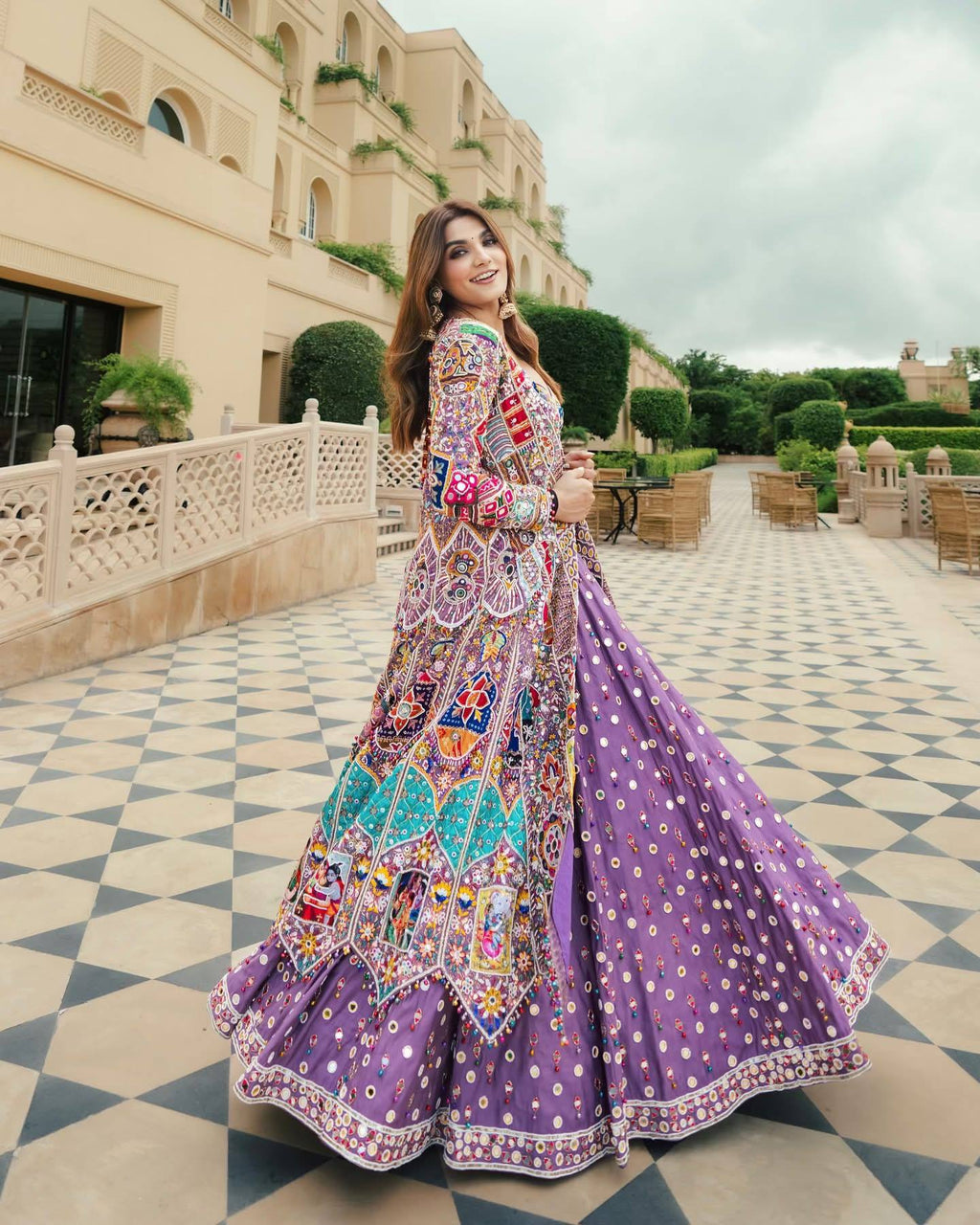 Foram Garba Queen Spirit of Navratri Lehenga