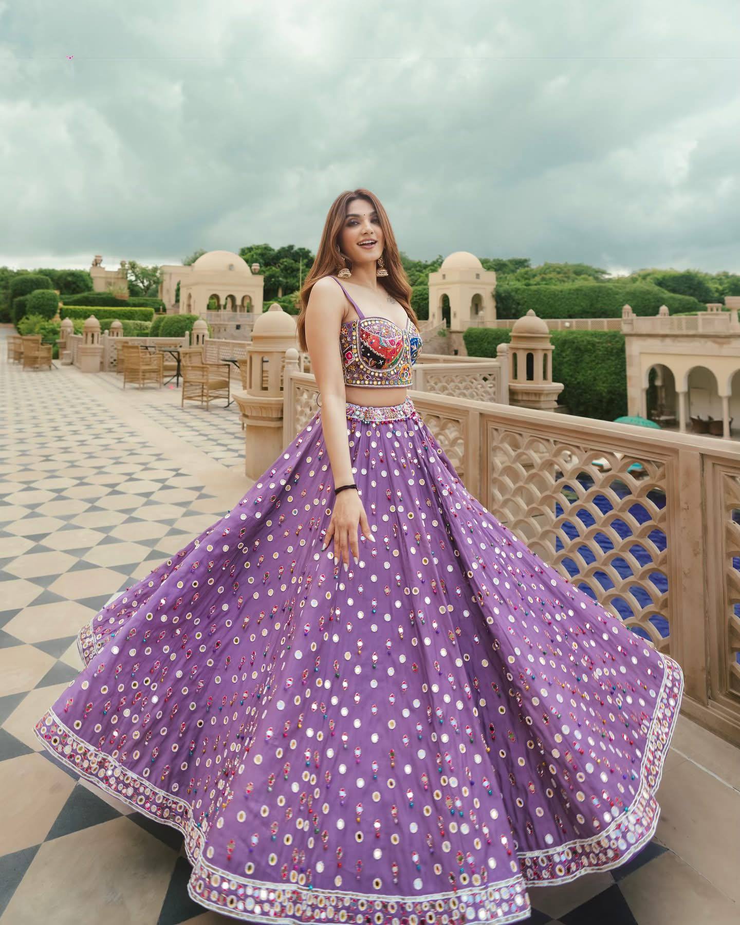 Foram Garba Queen Spirit of Navratri Lehenga