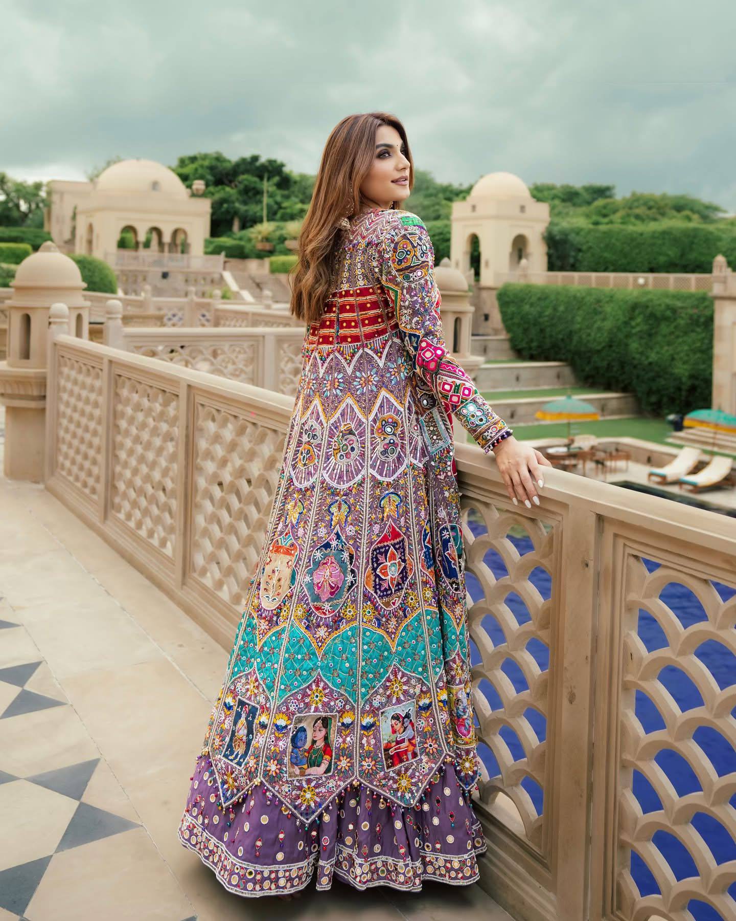 Foram Garba Queen Spirit of Navratri Lehenga