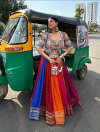 Neelu  Rang, Raas & Garba  Rangila Lehenga OutFit