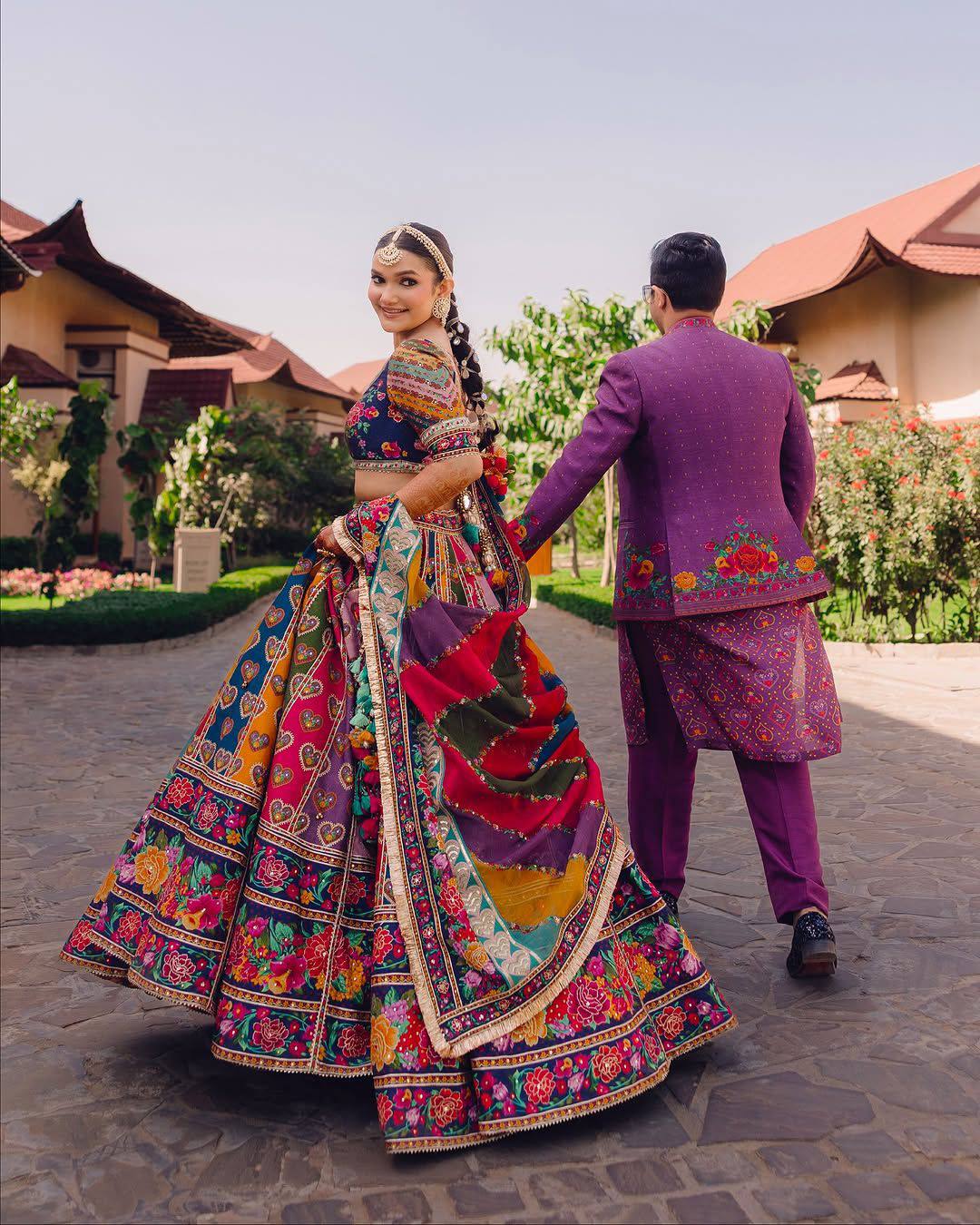 Sona Tradition Meets Glamour Desi Look Choli