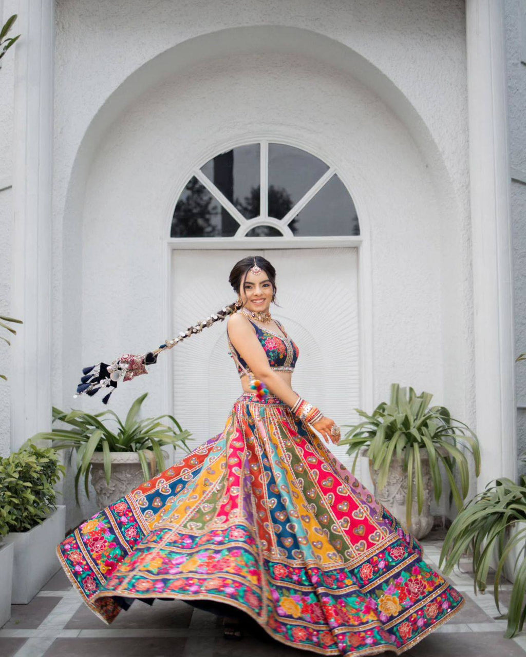 Sona Tradition Meets Glamour Desi Look Choli