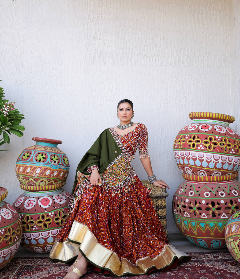 Aashvi Tradition Meets Glamour Navratri Lahenga