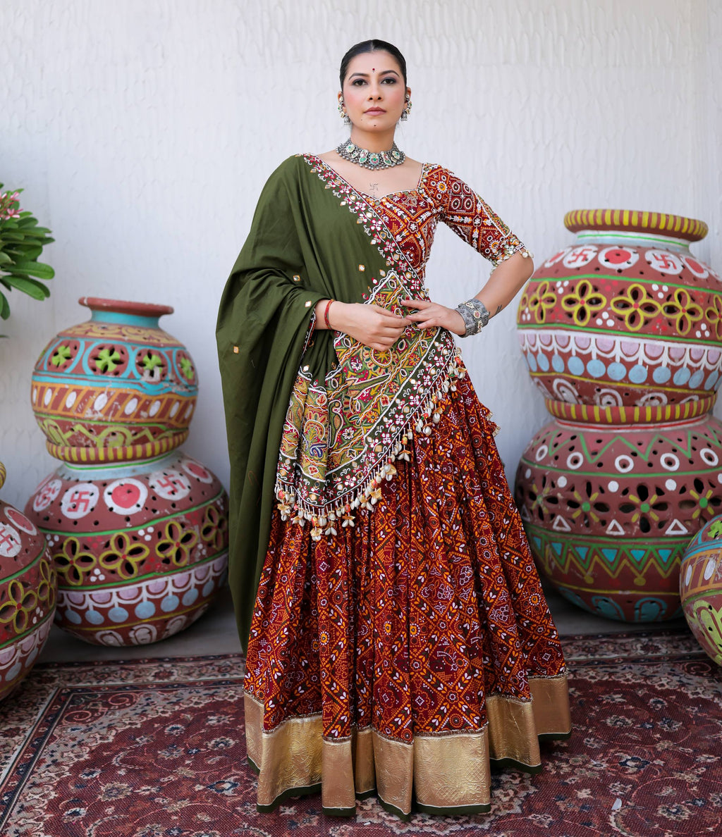 Aashvi Tradition Meets Glamour Navratri Lahenga