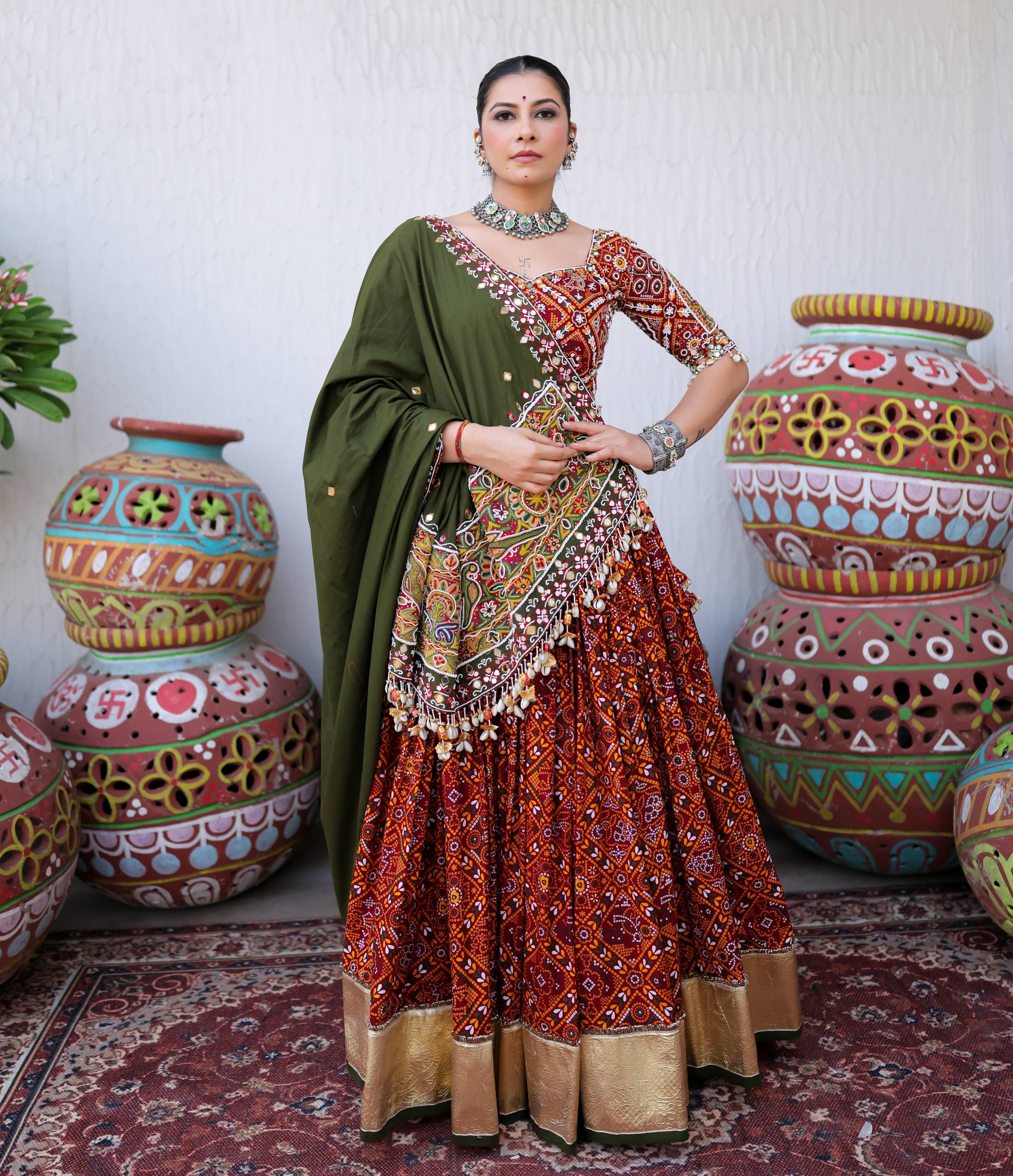 Aashvi Tradition Meets Glamour Navratri Lahenga