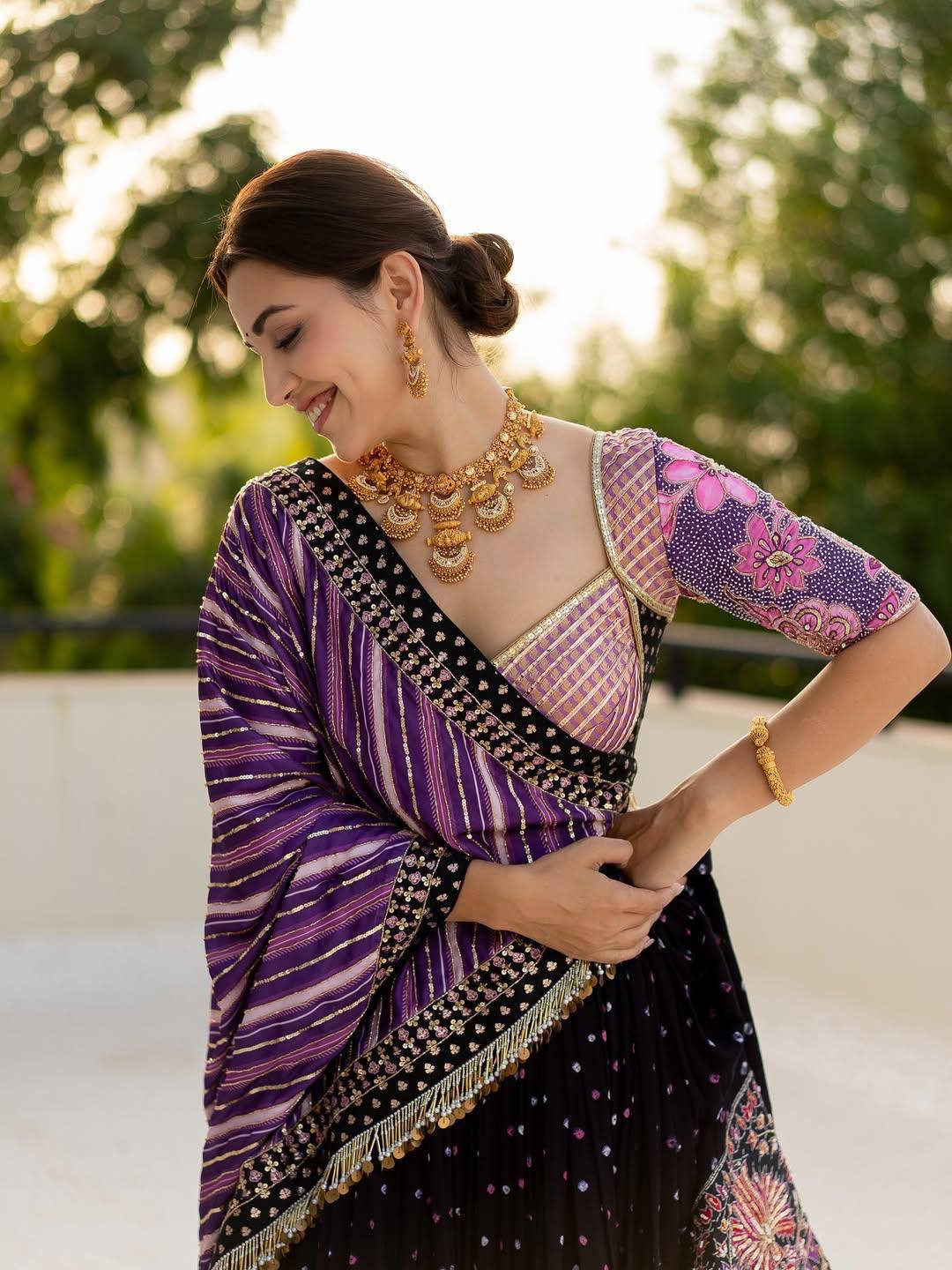 Priya Navratri, Wrapped In Tradition And Sprinkled Choli