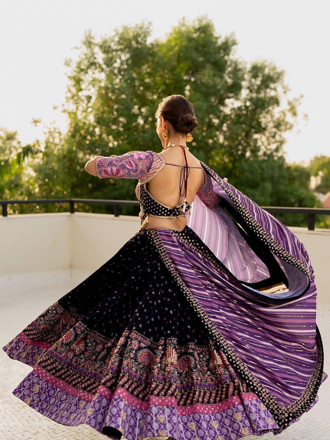 Priya Navratri, Wrapped In Tradition And Sprinkled Choli
