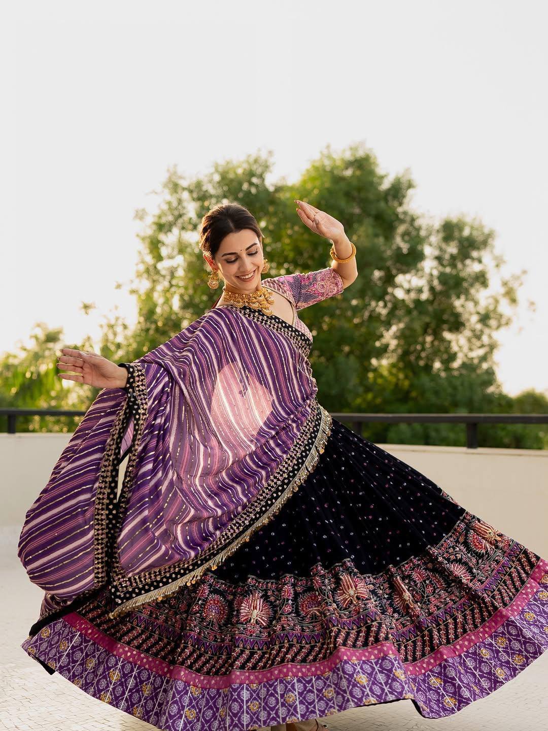 Priya Navratri, Wrapped In Tradition And Sprinkled Choli