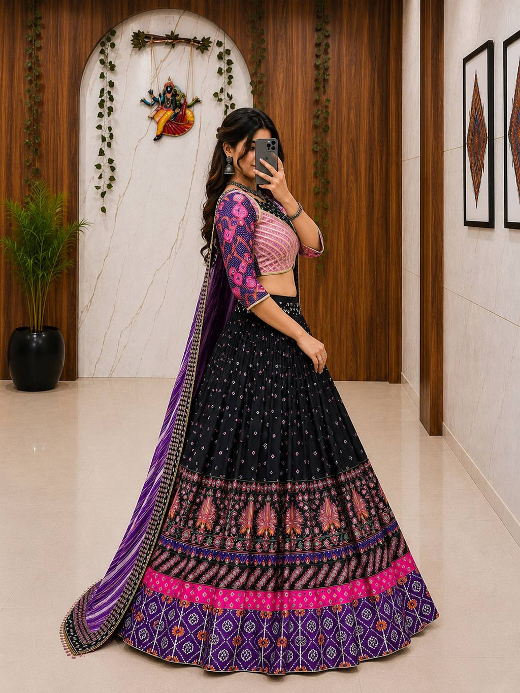 Priya Navratri, Wrapped In Tradition And Sprinkled Choli