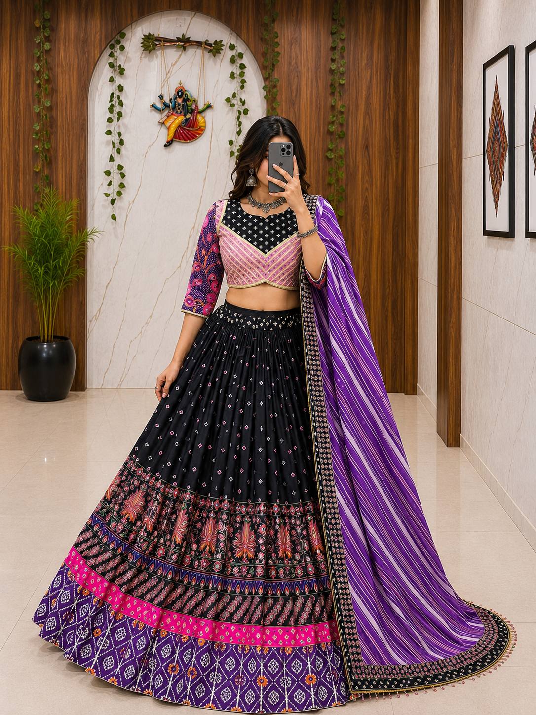 Priya Navratri, Wrapped In Tradition And Sprinkled Choli
