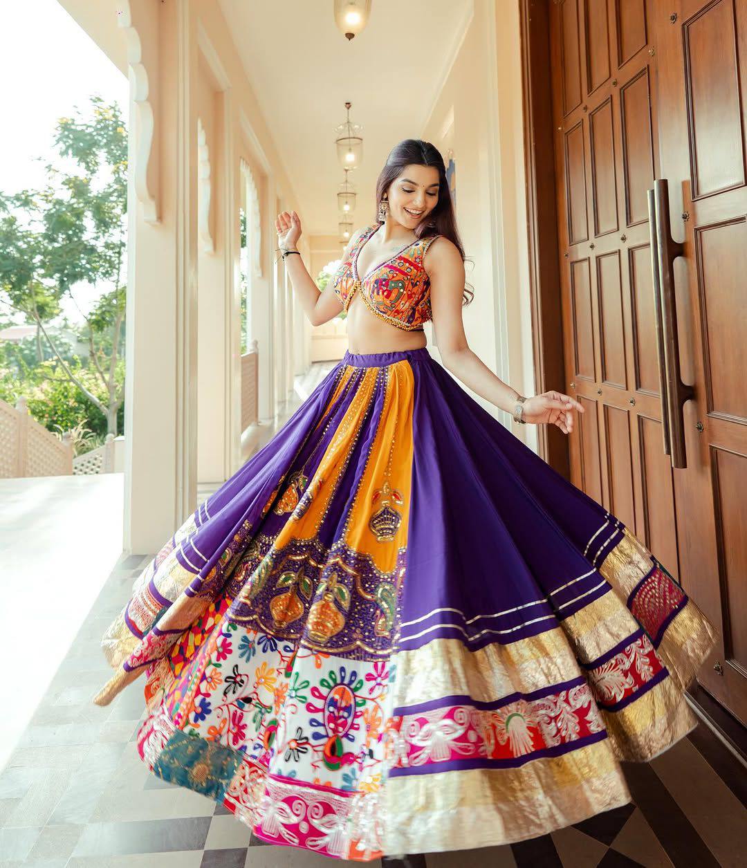 Jinal Symphony of Colors, Culture  Navratri Choli