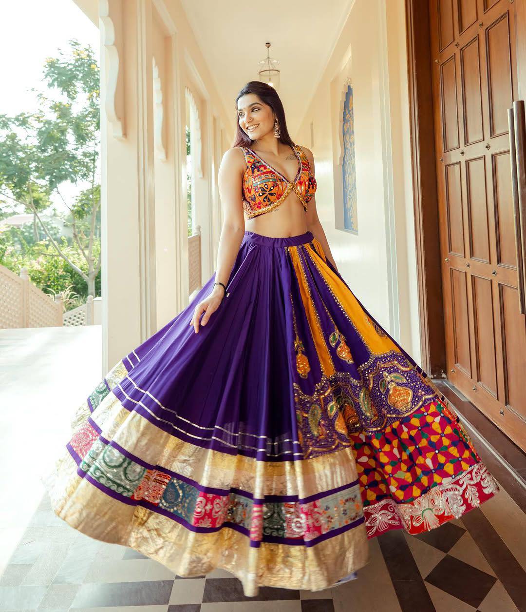 Jinal Symphony of Colors, Culture  Navratri Choli