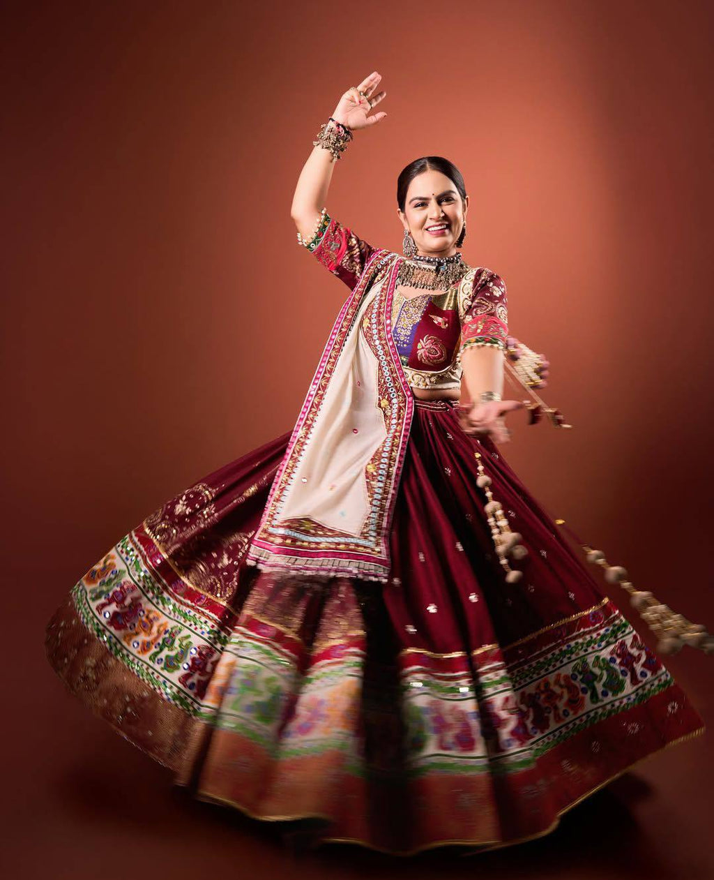 Vantara Divine Dandiya of Navratri Choli