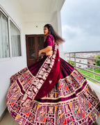 Nirza Raas Aur Rajwadi Andaaz Navratri Choli