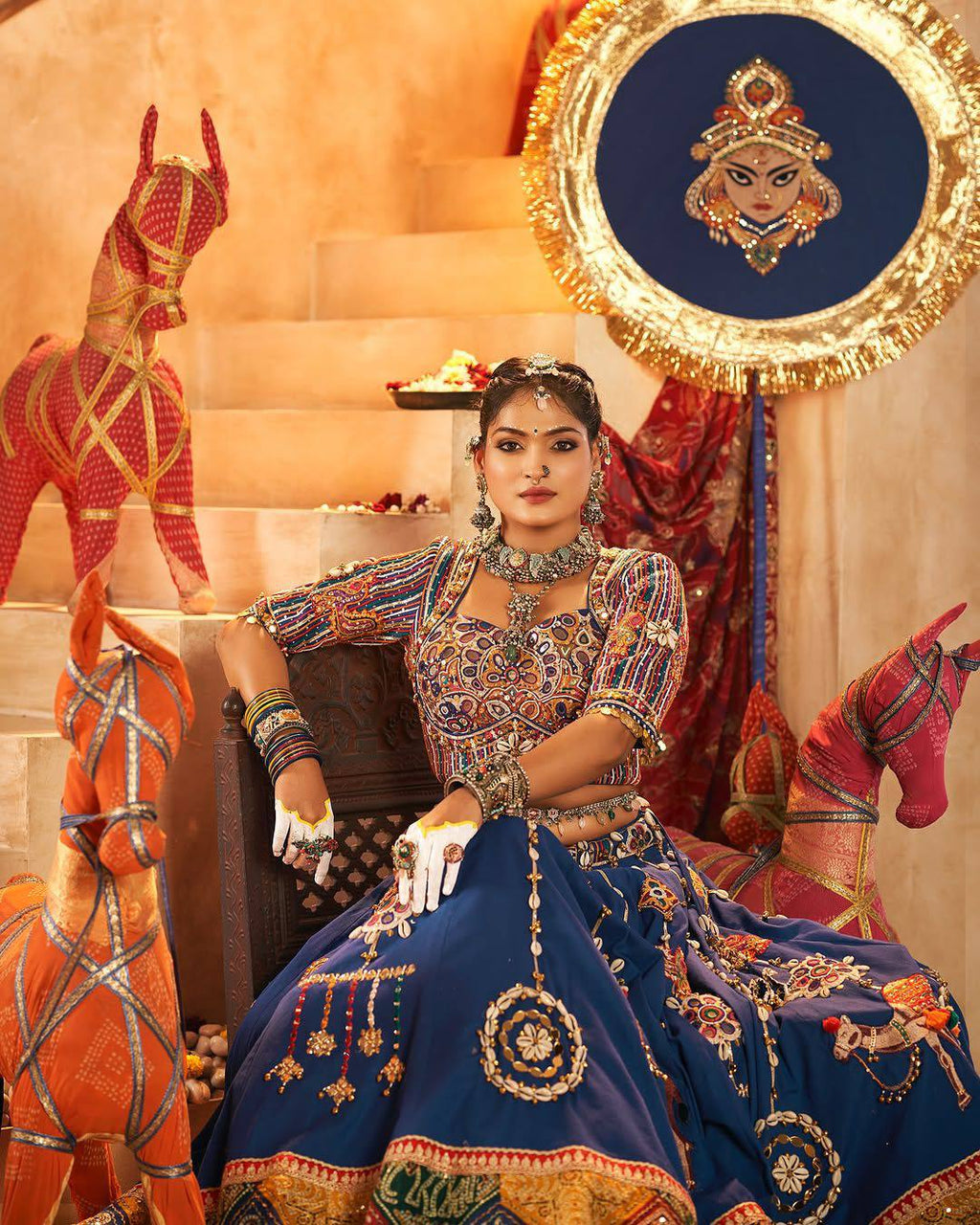 Krisha Garba, Ghoomar Navratri Utsav Choli