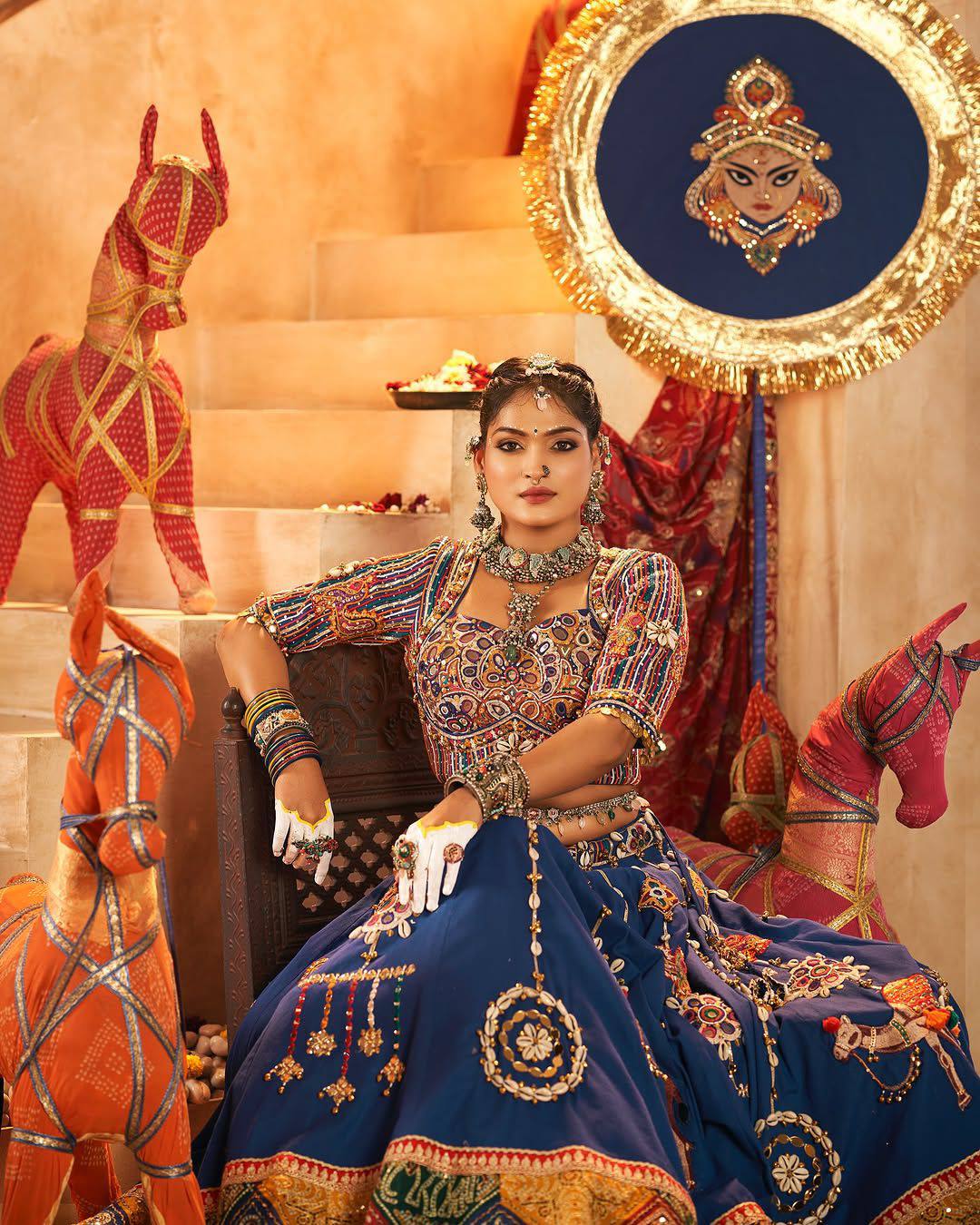 Krisha Garba, Ghoomar Navratri Utsav Choli