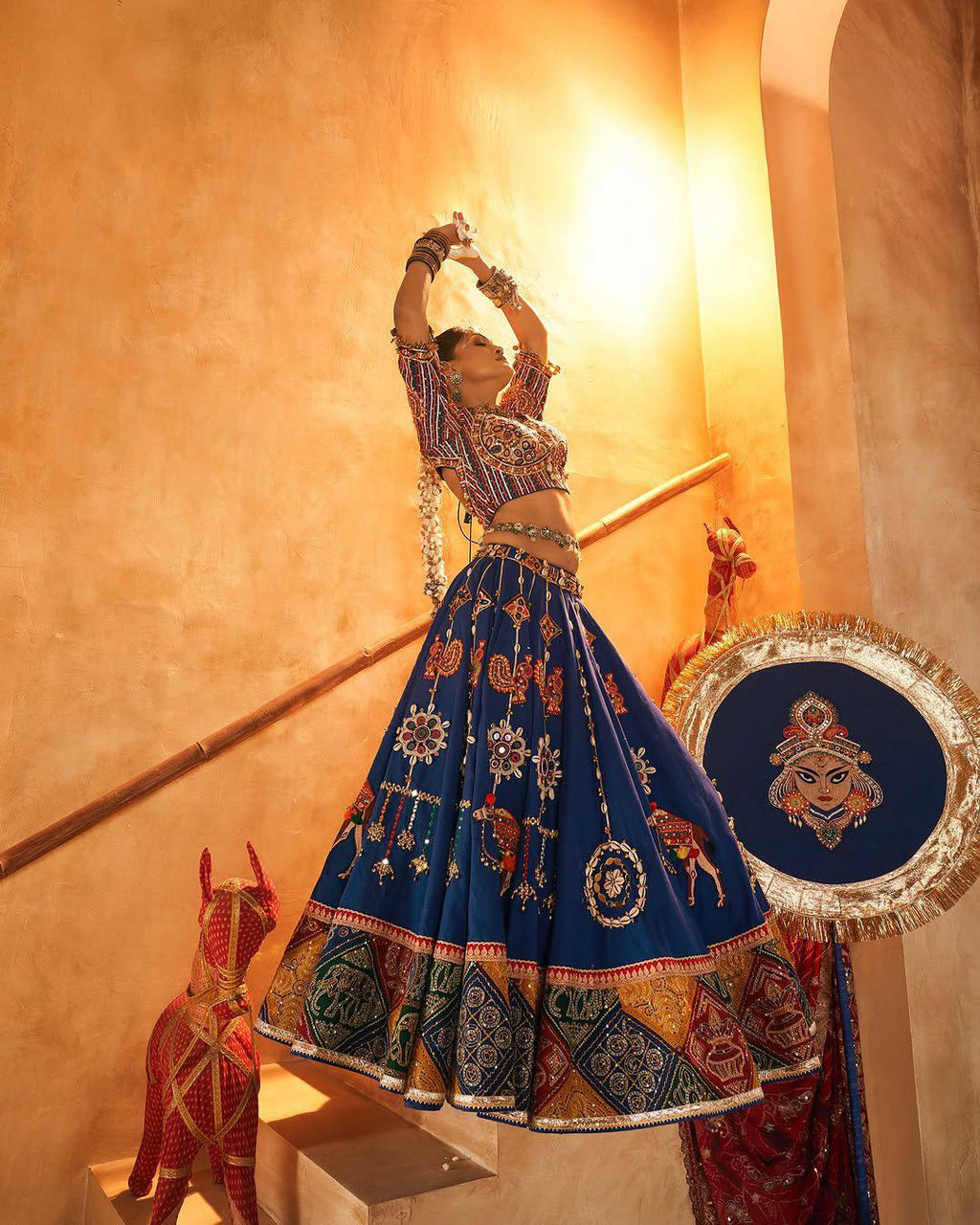 Krisha Garba, Ghoomar Navratri Utsav Choli