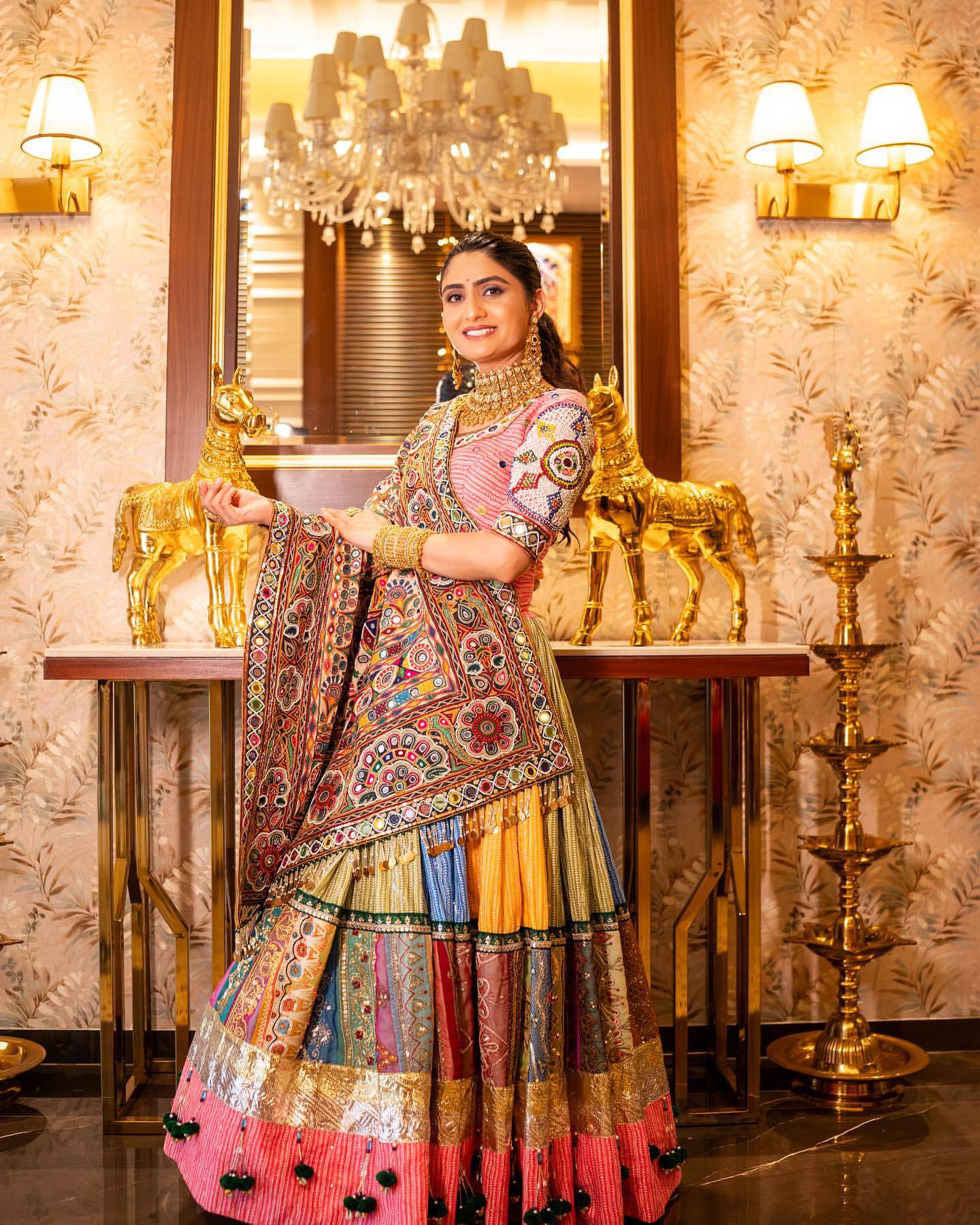 Zilan Royal Heritage Diva Garba Outfit