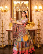 Zilan Royal Heritage Diva Garba Outfit