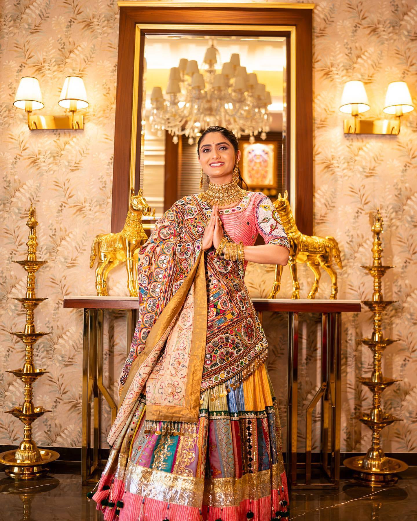 Zilan Royal Heritage Diva Garba Outfit