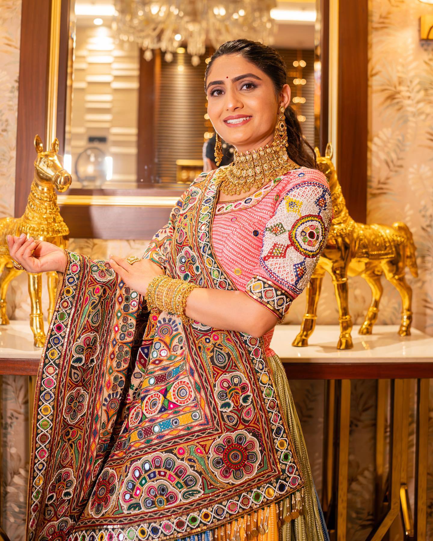 Zilan Royal Heritage Diva Garba Outfit