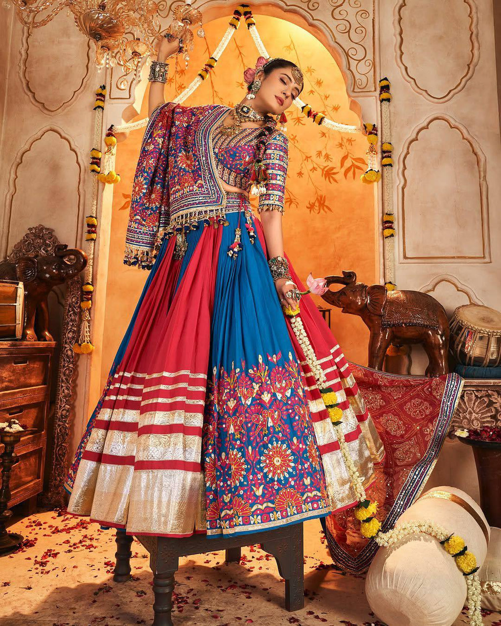 Rangili Queen of Tradition Gujarati Choli