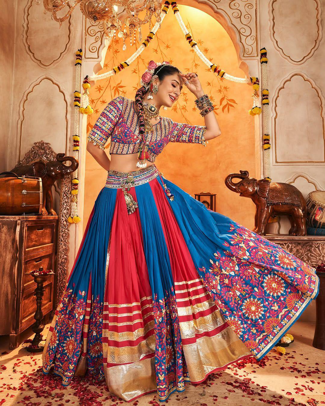 Rangili Queen of Tradition Gujarati Choli