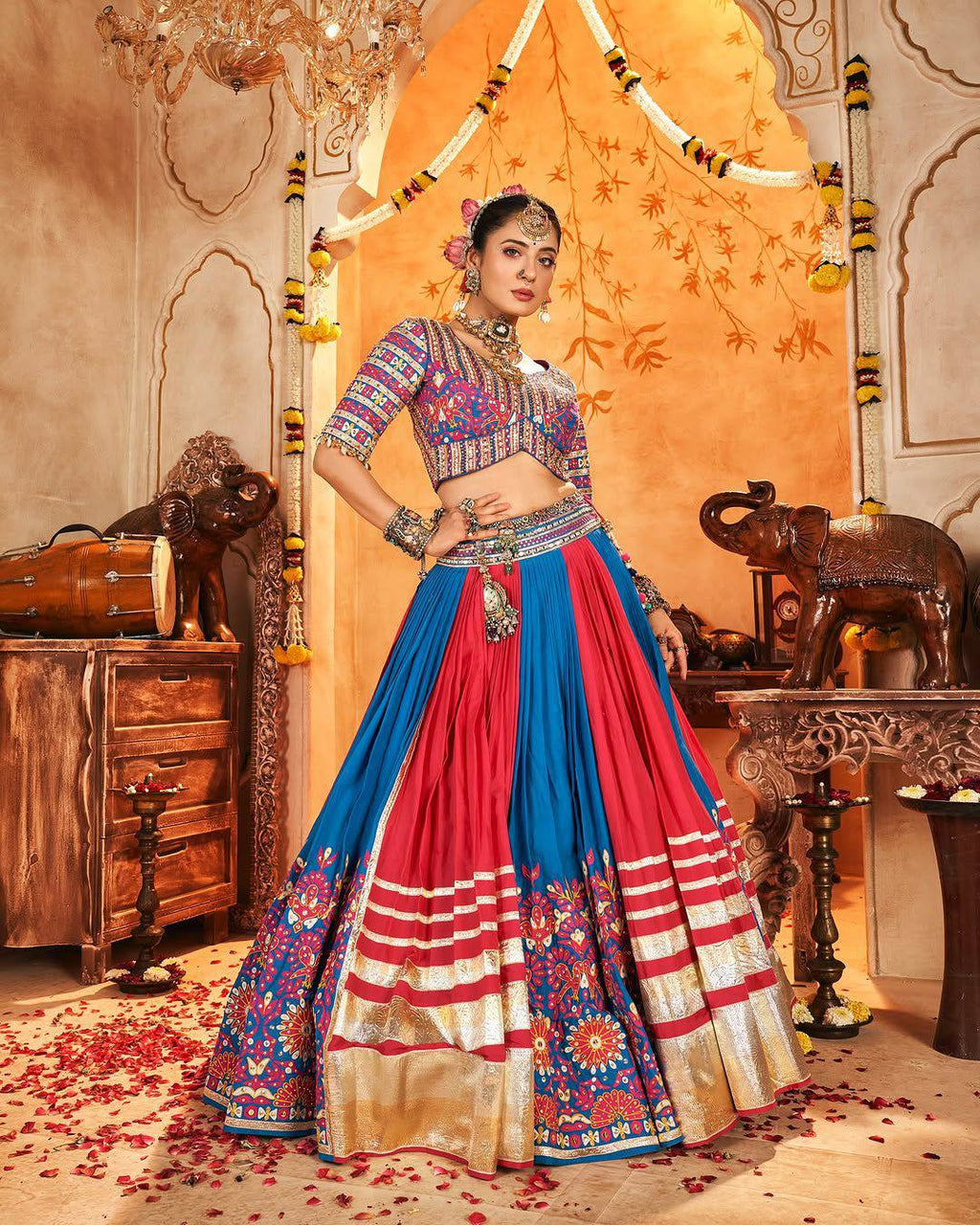 Rangili Queen of Tradition Gujarati Choli