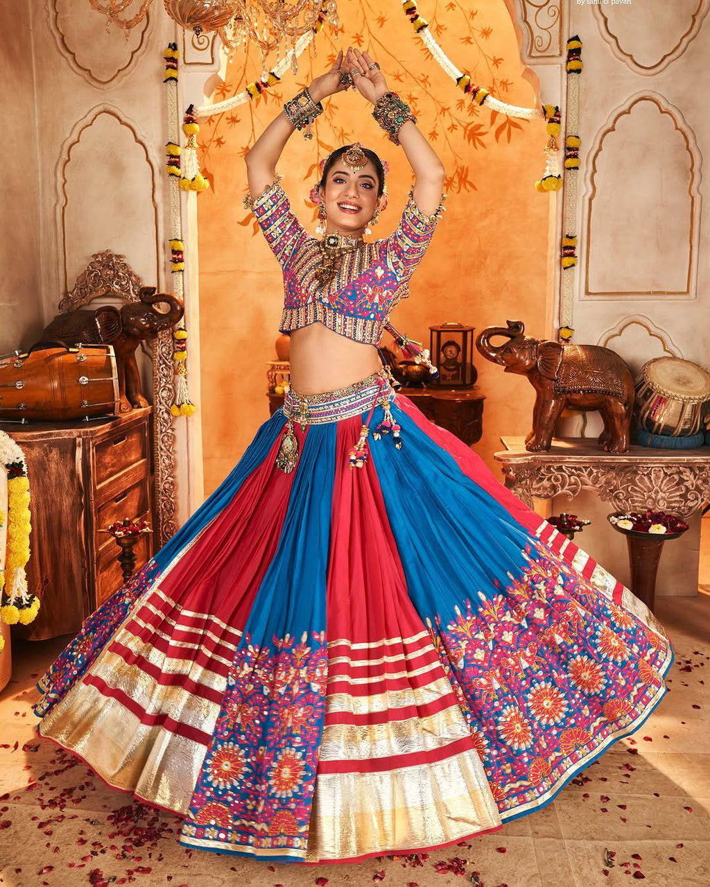 Rangili Queen of Tradition Gujarati Choli